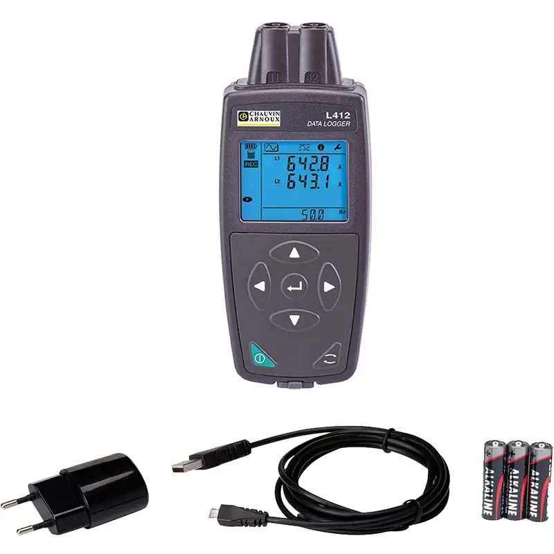 L412 Stromdatenlogger - 2 Kanäle – Bild 3