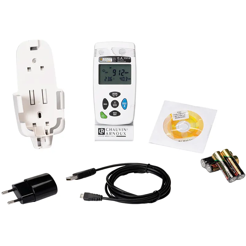 CA 1510 Prüfgerät für die Raumluftqualität (weiß) – Bild 3