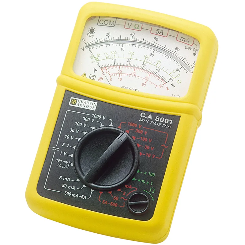 CA 5001 Analog-Multimeter mit Transportkoffer – Bild 3