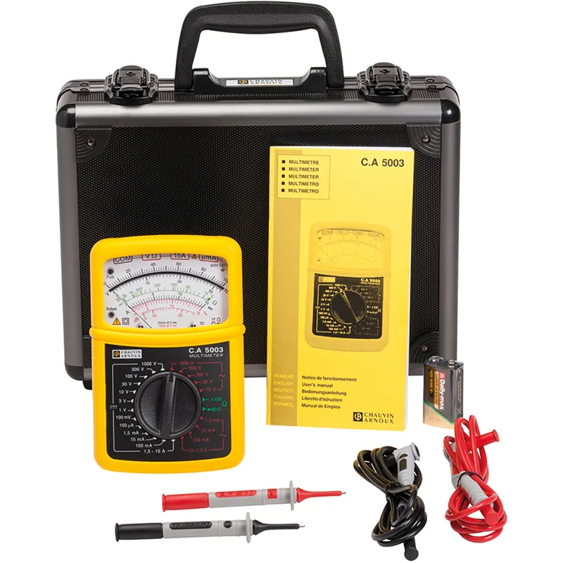 CA 5003 Analog-Multimeter mit Transportkoffer – Bild 2