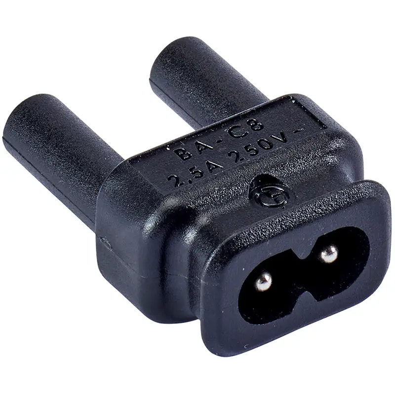 Adapter C8 mit zwei Anschlüssen für tragbare Mess- und Prüfgeräte