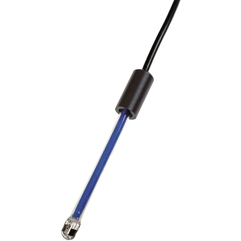 Leitfähigkeitsmesszelle BCP4 mit BNC-Stecker und zylindrischem Messkörper für technische Anwendungen.