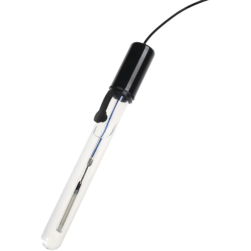 pH- und Redox-Bezugselektrode BR41 mit 2mm-Stecker und Glaszylinder