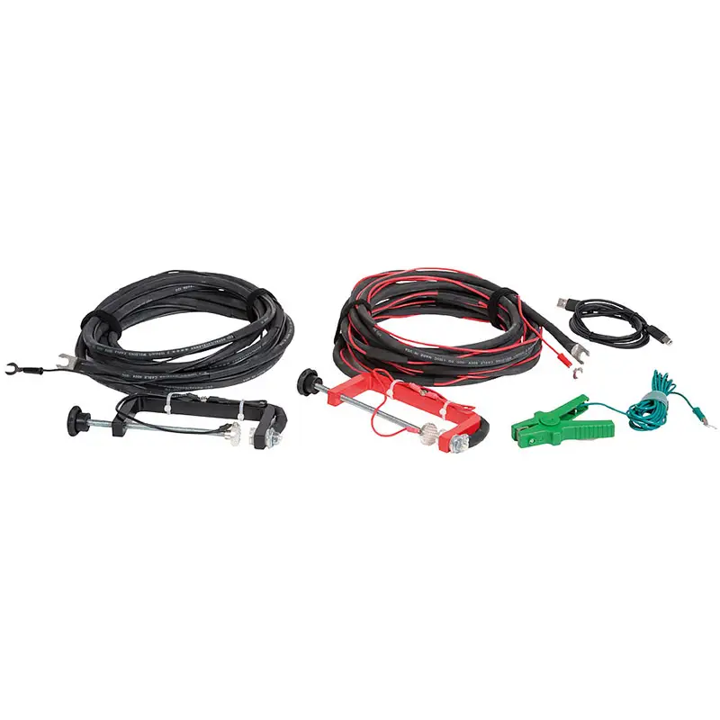 Zubehör für Mikro-Ohmmeter CA 6292 mit Krokodilklemmen und Steckverbindungen
