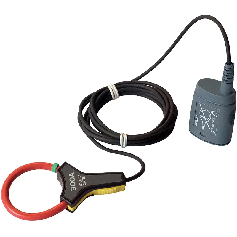 Flexibler Stromwandler Miniflex/Probix Ø35mm für Strommessungen von 1 bis 350A mit Anschlusskabel