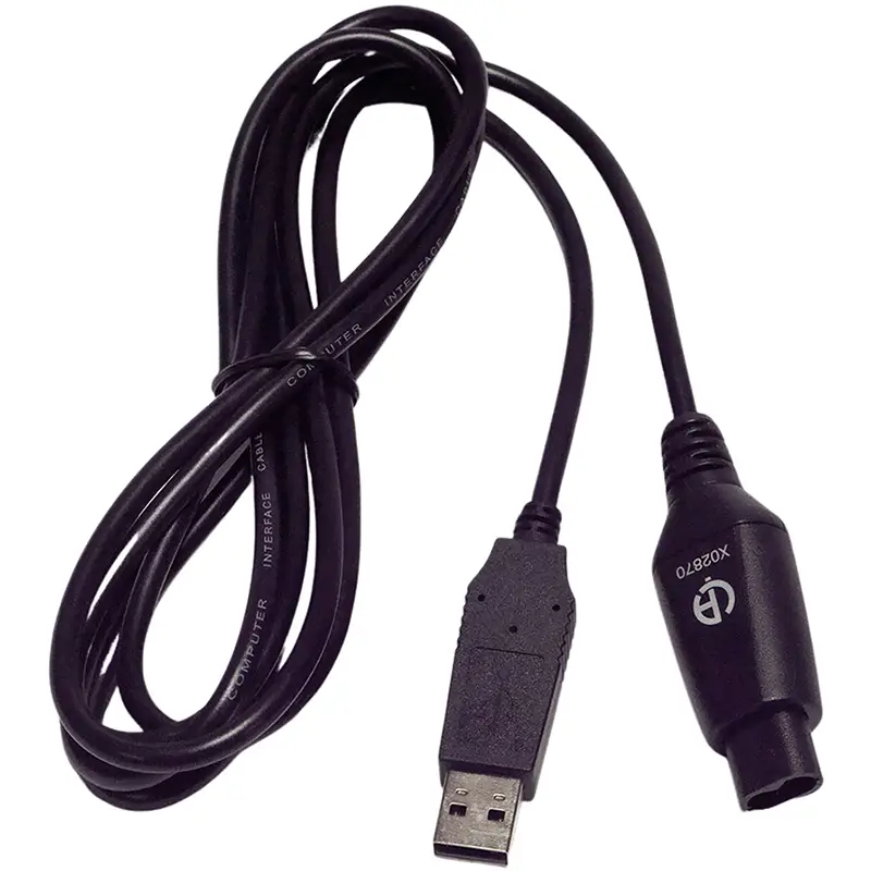 Optisches USB-Kabel HX0056 mit USB-Stecker für Mess- und Prüftechnik