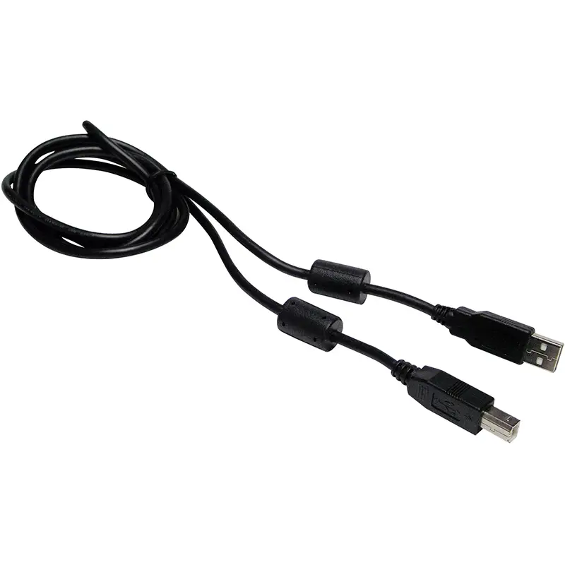 USB-Kabel mit USB-A- und USB-B-Stecker für den Anschluss an Mess- und Prüfgeräte