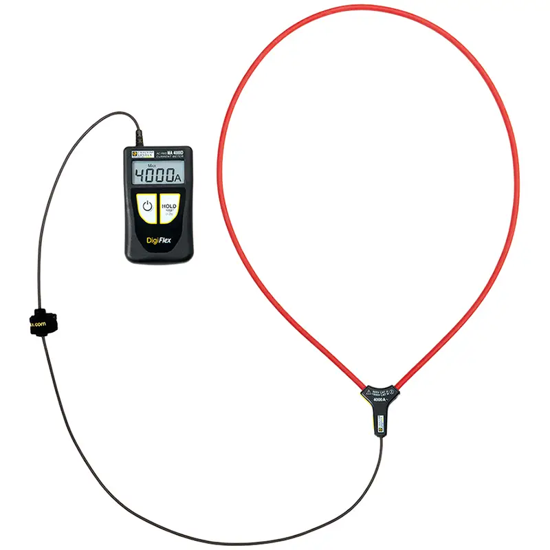 Strommessgerät MA 4000D mit flexiblem Messkabel zur Messung von bis zu 4000A