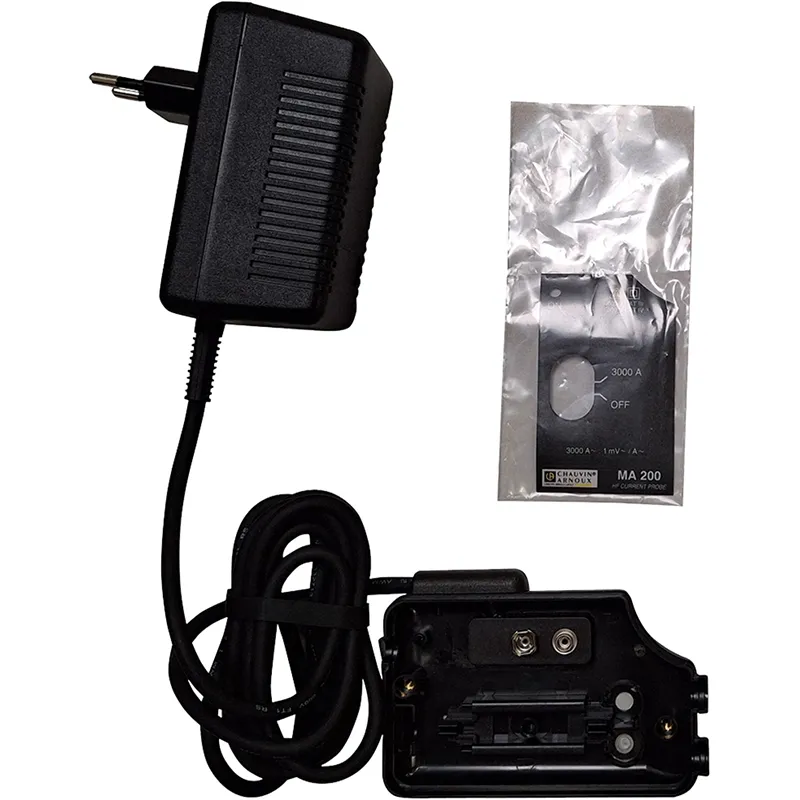 Netzadapter für MiniFLEX MA200 mit Netzkabel und Anschlussmodul für 3000 Ampere