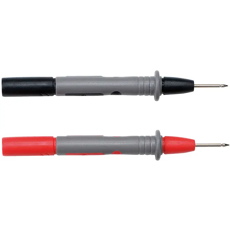 Prüfspitzen mit 4mm-Buchsen CAT II-300V in rot und schwarz für Mess- und Prüfgeräte