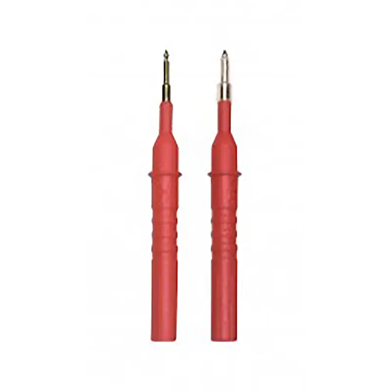 Rote Prüfspitze mit 2 mm Durchmesser für Mess- und Prüfgeräte