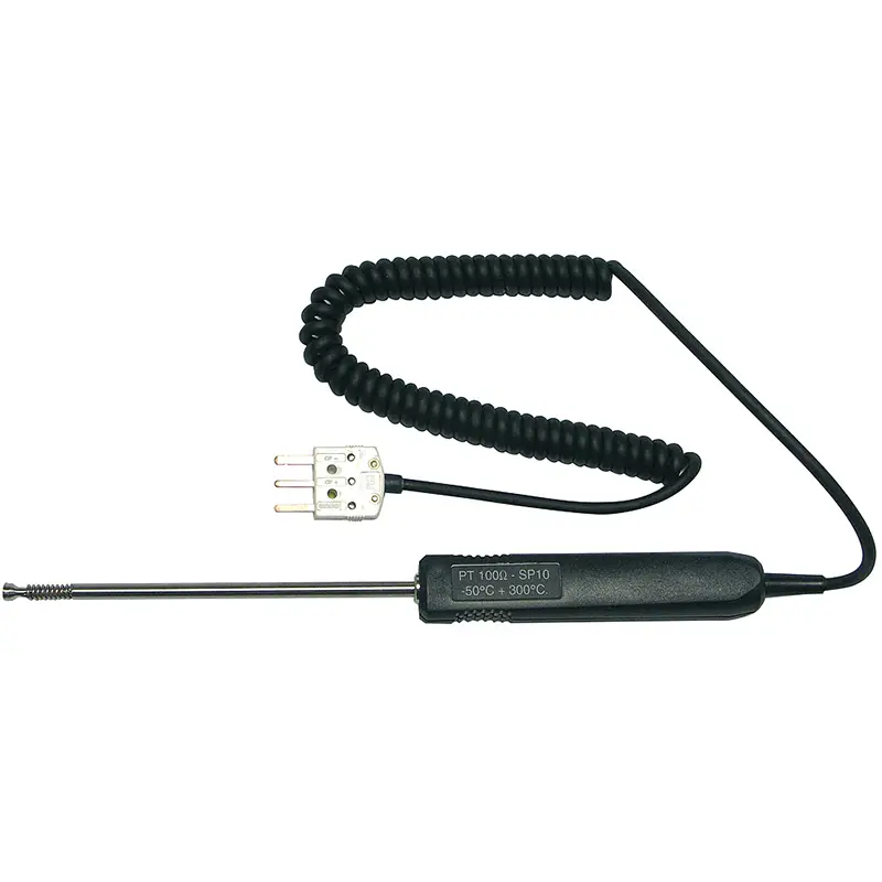 Gefederter Oberflächenmessfühler SP10 mit PT 1000 Sensor für Temperaturmessungen bis 200°C