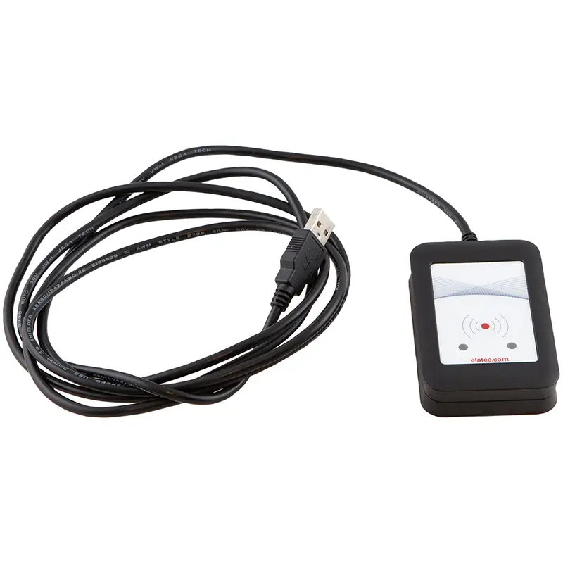 Transponder-Leser mit USB-Kabel zur Identifikation und Auslesung von RFID-Transpondern